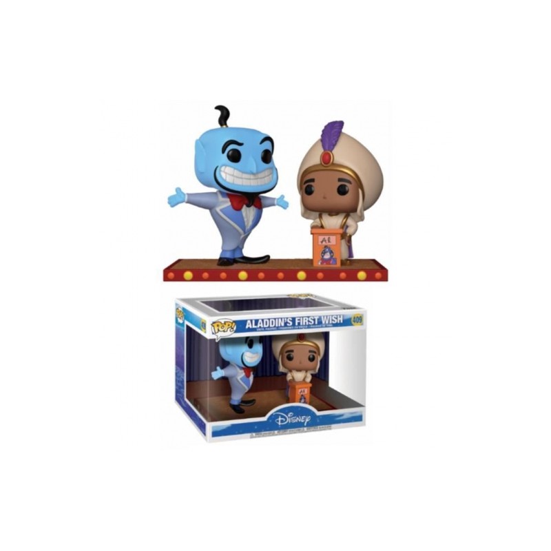 Funko POP! Aladdin - Disney Movie Moment: Aladdin and Genie