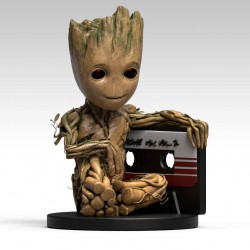 Marvel - Groot com a cassete - Mealheiro - Baby Groot Mega bank Moneybank