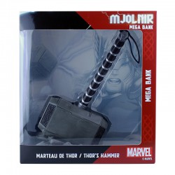 Marvel - Martelo do Thor - Mealheiro - Thors Hammer Deluxe Money Bank