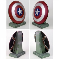 Marvel -Escudo do Capitão América - Mealheiro - Marvel Mega Bust Bank Captain America's Shield 25cm