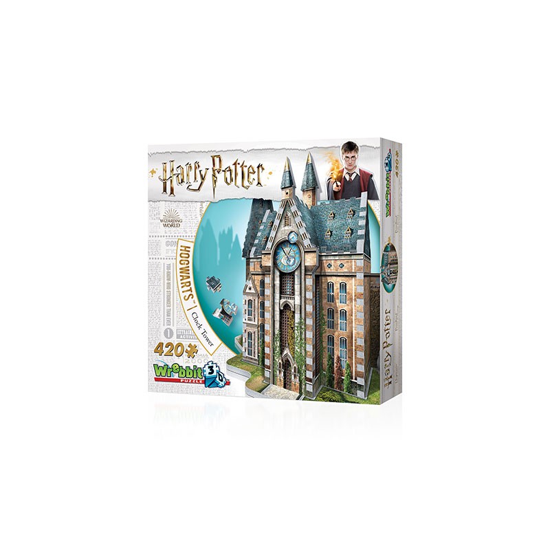 Hogwarts™ - Torre do Relógio  - puzzle 3D Wrebbit