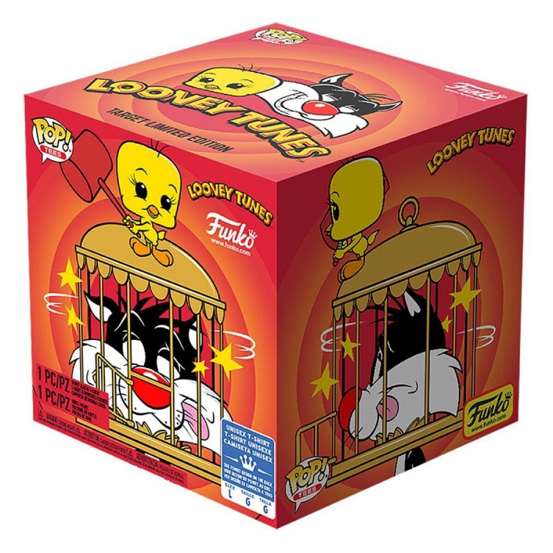Funko Pop! Tee Looney Tunes: Sylvester & Tweety - Exclusive