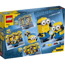 LEGO : Minions- Minions e o seu Covil Construídos com Peças75551