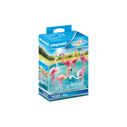 Playmobil: ZOO - Bando de flamingos 70351