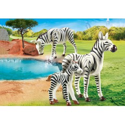 Playmobil: Family Fun : ZOO - Zebras com bebé 70356