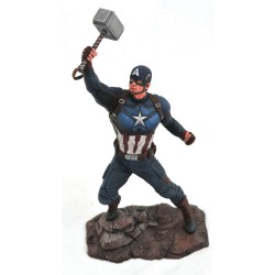 Diamond Select Toys: Marvel Gallery Avengers Endgame Captain Amerika PVC Figure