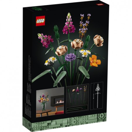 Lego Icons Buqu De Flores