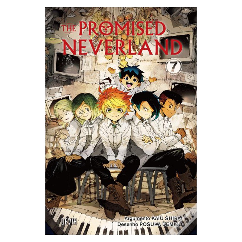 Livro Mangá- The Promised Neverland n. º 7 - Decisão