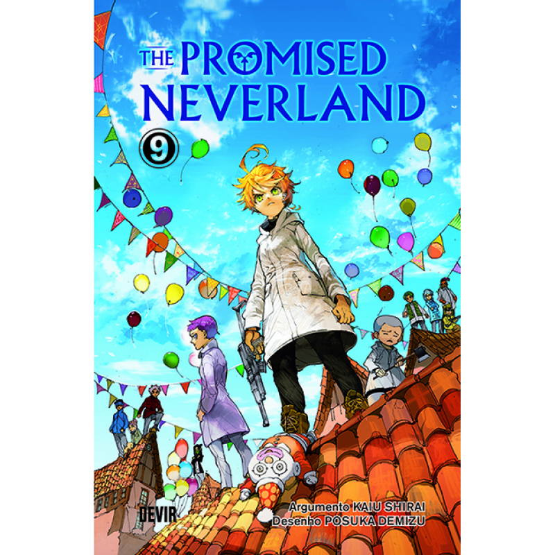 Livro Mangá- The Promised Neverland n. º 9 - Desencadear da Guerra