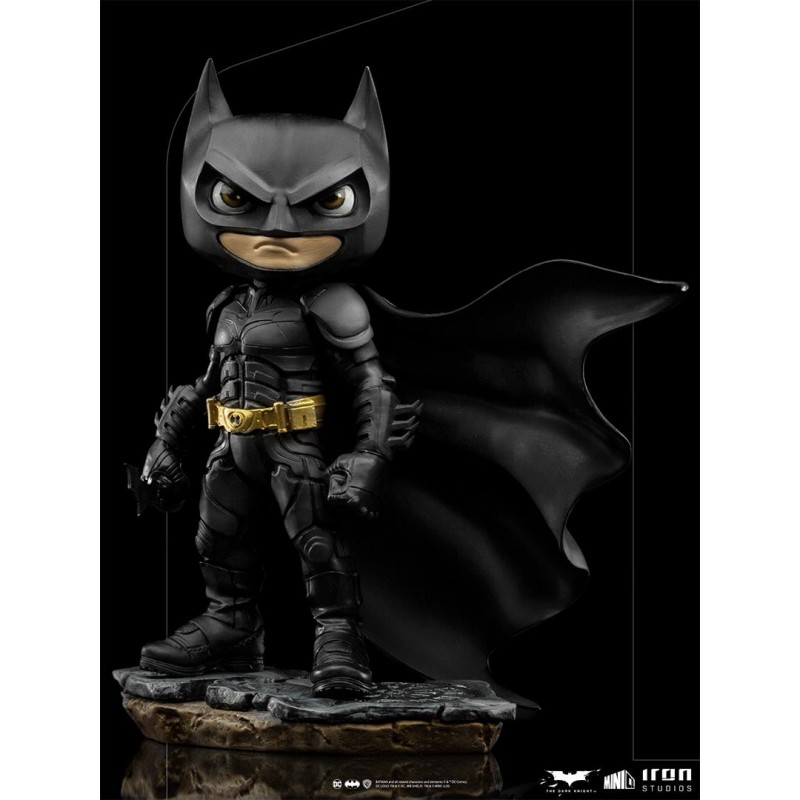 MiniCo - Iron Studios- Estátua Batman- Batman - The Dark Knight